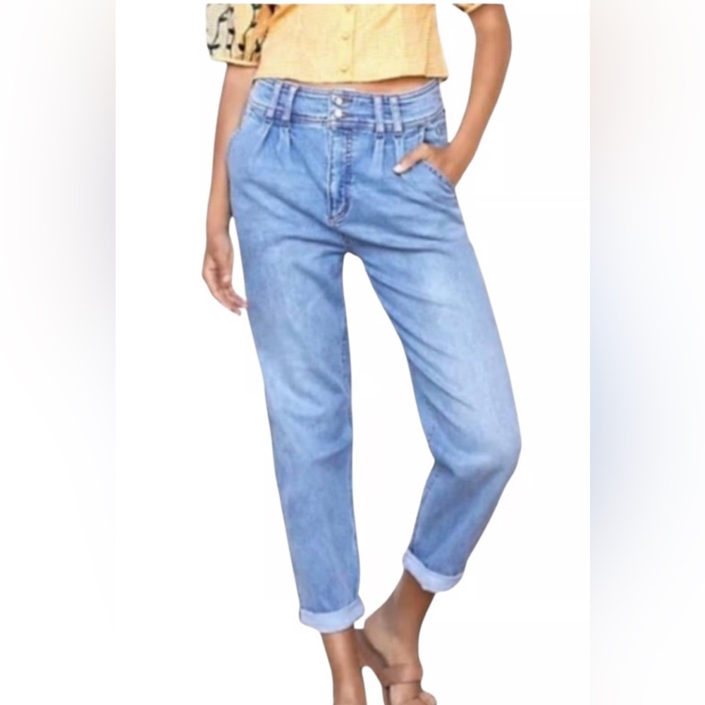 PILCRO | ANTHROPOLOGIE | High Waist | Pleated | Jeans | Size 30